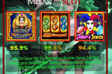 Melatigame RTP Slot Maxwin Rekomendasi Paling Gacor